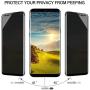 Galaxy S9 / S8 Privacy Screen Protector,Tempered Glass Anti Glare/Spy Anti-Scratch No Bubble 9H Hardness 3D Touch ，Compatible with Samsung Galaxy S9 / S8