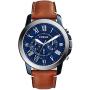 Fossil Mens Grant Stainless Steel Chronograph Quartz Watch