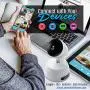 SereneLife Indoor Wireless IP Camera-HD 720p Network Security Surveillance Home Monitoring w/ Motion Detection, Night Vision,PTZ,2 Way Audio, iPhone Android Mobile App-PC WiFi Access- IPCAMHD30,White SereneLife Indoor Wireless IP Camera-HD 720p Network Security Surveillance Home Monitoring w/ Motion Detection, Night Vision,PTZ,2 Way Audio, iPhone Android Mobile App-PC WiFi Access- IPCAMHD30,White