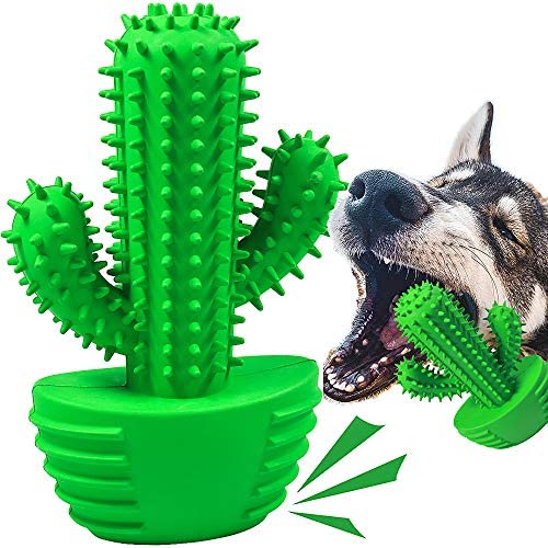 Pamlulu Dog Chew Toothbrush Teeth Cleaning Toys Puppy Brushing Stick Dental Oral Care for Pet