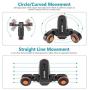 Neewer 3-Wheels Wirelesss Camera Video Auto Dolly，Motorized Electric Track Rail Slider Dolly Car with Remote Control，3 Speed Adjustable for DSLR Camera Camcorder Gopro iPhone and Samsung Phones
