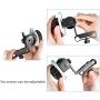 Neewer Follow Focus with Gear Ring Belt for Canon Nikon Sony and Other DSLR Camera Camcorder DV Video Fits 15mm Rod Film Making System,Shoulder Support,Stabilizer,Movie Rig(Blue+Black)