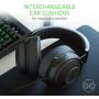 Razer Kraken Pro V2: Lightweight Aluminum Headband - Retractable Mic - In-Line Remote - Gaming Headset Works with PC, PS4, Xbox One, Switch, & Mobile Devices - Black