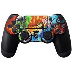 MightySkins Skin Compatible with Sony PS4 Controller - Skeleton Takeover | Protective, Durable, and Unique Vinyl Decal wrap Cover | Easy to Apply, Remove, and Change Styles | Made in The USA