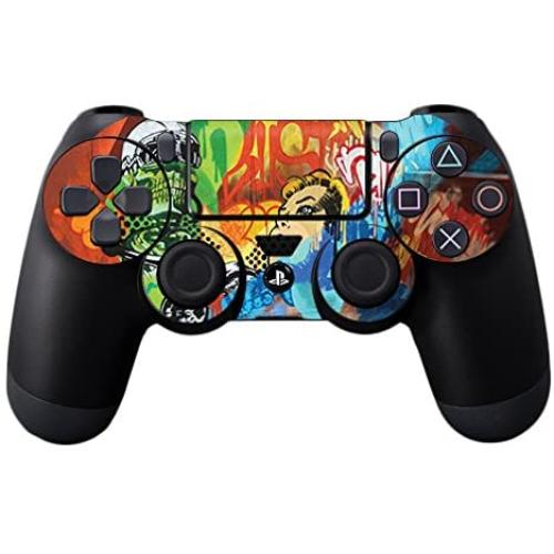 MightySkins Skin Compatible with Sony PS4 Controller - Skeleton Takeover | Protective, Durable, and Unique Vinyl Decal wrap Cover | Easy to Apply, Remove, and Change Styles | Made in The USA