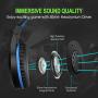 Xbox One PS4 Gaming Headset with Super Lightweight,COLUSI Over-Ear Gaming Headset with HD Mic&LED Light,Compatible with PC,Laptop,PS4,Xbox One Conntroller(Adapter Not Included),Ipad,Mobile Phone