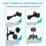10" Selfie Ring Light with Extendable Tripod Stand & Cell Phone Holder for Live Streaming/Tiktok/Makeup, Yesker Led Ringlight for YouTube Video, Compatible with iPhone/Android 10" Selfie Ring Light with Extendable Tripod Stand & Cell Phone Holder for Live Streaming/Tiktok/Makeup, Yesker Led Ringlight for YouTube Video, Compatible with iPhone/Android