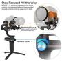 Zhiyun Weebill S Gimbal, Standard Package with Extra Moman Handgrip, 3-Axis Stabilizer-Gimbal-zhiyun-weebill-s for DSLR Camera