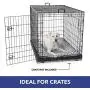SoHome Pet Bed Deluxe Plush Fill, Reversible Paw Print Design, Machine Washable, Ideal for Dog Crates, Gray SoHome Pet Bed Deluxe Plush Fill, Reversible Paw Print Design, Machine Washable, Ideal for Dog Crates, Gray