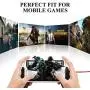 XuBa Gamepad for Knives Out PUBG Mobile Phone Shoot Game Controller L1R1 Shooter Trigger Fire Button 3 in 1 for iOS Android