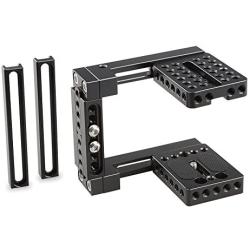 CAMVATE Adjustable Camera Cage Fit for Right Handle and Left Handle Camera(Basic)