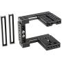 CAMVATE Adjustable Camera Cage Fit for Right Handle and Left Handle Camera(Basic)