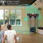 SANROCK GD65A Drone for Kids and Beginners, RC Mini Drone Quadcopter with Extra Battery, RTF 4 Channel 2.4G 6-Gyro Remote Control Aircraft with One Key Return, Great Gift for Boys and Girls(Red)