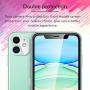[ 4 PACK] UniqueMe 2 pack tempered glass screen protector +2 pack tempered glass Camera Lens protector for iPhone 11 (6.1 inch)