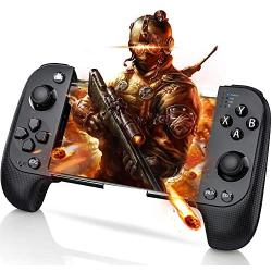 HUIMEOW Mobile Game Controller for iOS & Android Smartphone, Wireless Telescopic Compatible with Bluetooth, 2019 Newest Gaming Trigger (Renewed)