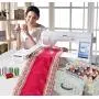 Simthread Machine Embroidery Thread Polyester 63 Colors with Plastic Storage Box for Embroidery,Sewing Machines Simthread Machine Embroidery Thread Polyester 63 Colors with Plastic Storage Box for Embroidery,Sewing Machines