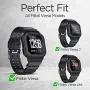 amBand Compatible for Fitbit Versa 2 Bands with Bumper Case, Protective Band for Fitbit Versa & Versa 2 & Versa Lite, Rugged Protector Replacement Strap Sport Military Watch Wristbands Black amBand Compatible for Fitbit Versa 2 Bands with Bumper Case, Protective Band for Fitbit Versa & Versa 2 & Versa Lite, Rugged Protector Replacement Strap Sport Military Watch Wristbands Black