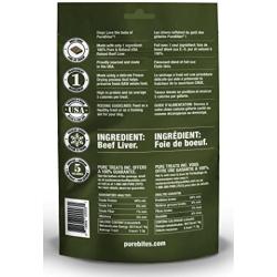 PureBites Beef Liver Freeze-Dried Treats for Dogs