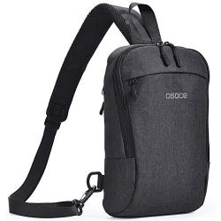 OSOCE Sling Chest Cross Body Bag, Waterproof Anti-Theft Shoulder Backpack Pack for Travel Sport