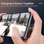 [3PKS] Magnetic Charging Cable, 360° & 180° Rotation 3 in 1 Magnetic Phone USB Charger Cable (3.3 ft x 2 + 6.6 ft x 1), Compatible with Micro USB, Type-C, iOS, Android Smartphone/Tablet, iProducts