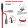 iPhone Charger Cable 6ft, CyvenSmart 3Pack 6Foot Lightning Cables, Nylon Braided Data Sync Long iPhone USB Charging Cable Cord for iPhone 11/11 Pro / 11 Pro Max/XS/XS Max/XR/X / 8, iPad Mini.