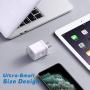 ARCCRA USB C Charger, 2-Pack 18W PD Type C Power Delivery 3.0 Fast Wall Charger Block Compatible with iPhone 11/Pro/Max/XR/XS/X/8/SE2, iPad Pro, Galaxy S10/S9/S8,Note 9/8, Pixel 4/3/2/XL, AirPods Pro