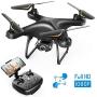 SNAPTAIN SP650 1080P Drone with Camera for Adults 1080P HD Live Video Camera Drone for Beginners w/Voice Control, Gesture Control, Circle Fly, High-Speed Rotation, Altitude Hold, Headless Mode