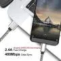 USB C Charging Cable, UNISAME 3 Pack 10Ft Extra Long Rugged Bold Braidedt Data Rapid Charge Cord for Galaxy S20 Ultra S20+ S10 S9 S8 Note 10 9 8 LG G7 G6 V40 V35 Pixel 3 XL Oneplus 6T 7 USB C Charging Cable, UNISAME 3 Pack 10Ft Extra Long Rugged Bold Braidedt Data Rapid Charge Cord for Galaxy S20 Ultra S20+ S10 S9 S8 Note 10 9 8 LG G7 G6 V40 V35 Pixel 3 XL Oneplus 6T 7