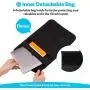 Gonex Waterproof Backpack for Men, Floating Dry Bag, 35L Waterproof Travel Roll Top Fishing Backpack Keeps Gear Dry for Kayaking Boating Rafting Fishing Swimming Beach with Phone Case