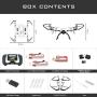 Force1 U28 Drone with Camera Live Video on 4 Inch LCD Handheld RC Screen for Beginners or Pros Altitude Hold Quadcopter