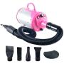 SHELANDY 3.2HP Stepless Adjustable Speed Pet Hair Force Dryer Dog Grooming Blower with Heater