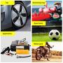 obdator Air Compressor Pump 12V Portable Car Tire Inflator 150PSI Dual Cylinder Auto Tire Pump for SUVs, Trucks, Vans, RVs