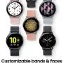 Samsung Galaxy Watch Active2 W/ Enhanced Sleep Tracking Analysis, Auto Workout Tracking, and Pace Coaching (40mm, GPS, Bluetooth), Silver - US Version with Warranty Samsung Galaxy Watch Active2 W/ Enhanced Sleep Tracking Analysis, Auto Workout Tracking, and Pace Coaching (40mm, GPS, Bluetooth), Silver - US Version with Warranty