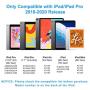 Stylus Pen with Palm Rejection, FOJOJO Active Stylus Compatible with (2018-2020) Apple iPad Pro 11 & 12.9 inch/iPad 7th Gen/iPad 6th Gen/iPad Mini 5th Gen/iPad Air 3rd Gen (White)