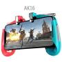 ICALL Presenting 2 in 1 Mobile Remote Controller Quick fire Button Assistant AK16 Mobile Phone Gamepad Joystick Handle L1 R1 Trigger for PUBG Sensitive Shoot || for iOS and Android