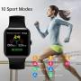 Smart Watch for Men Women,Fitness Tracker with 1.54" Full Touch Color Screen ,IP67 Waterproof Pedometer Smartwatch with Pedometer Heart Rate Monitor Sleep Tracker for Android and iOS Phones