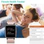 Willful Smart Watch for Android Phones Compatible iPhone Samsung IP68 Swimming Waterproof Smartwatch Sports Watch Fitness Tracker Heart Rate Monitor Digital Watch Smart Watches for Men Women (Pink)