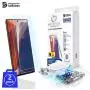 Galaxy Note 20 Screen Protector [Dome Glass] Full Coverage Tempered Glass Shield [Liquid Dispersion Tech] Easy Install Kit for Samsung Galaxy Note 20 - Two Pack
