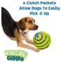 Wobble Wag Giggle Ball, Interactive Dog Toy, Fun Giggle Sounds When Rolled or Shaken, Pets Know Best, As Seen On TV