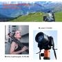 GEEKOTO 77 Tripod, Camera Tripod for DSLR, Compact Aluminum Tripod with 360 Degree Ball Head and 8kgs Load for Travel and Work