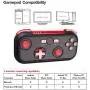 CAPTIANKN Mobile Phone Wireless Bluetooth Gamepad, Mini Portable Storage Handle, Support Android/iOS/Win 7/8/10 System CAPTIANKN Mobile Phone Wireless Bluetooth Gamepad, Mini Portable Storage Handle, Support Android/iOS/Win 7/8/10 System