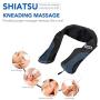 MaxKare Cordless Rechargeable Back Neck Massager Shoulder Shiatsu Massage with 3D Nodes Bidirectional Rotation and Optional Heat Relieve Muscle Pain for Neck Shoulder Leg Waist