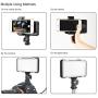 Godox LEDM150 LED Video Light Panel, Built-in Rechargeable Battery, Ultra-Thin Adjustable Mobile Phone Fill Light for DSLR Cameras, iPhone, Samsung or other Smartphone for YouTube Studio Outdoor Shoot