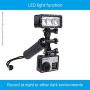 CamKix Stabilizing Hand Grip Compatible with GoPro Hero 8, 7, 6, 5, 4, 3+, 3 and DJI Osmo Action w/Dual Mount, Tripod Adapter and Universal Phone Holder - Record Videos with 2 Different Camera Angles