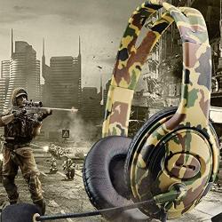 Ps4 Headset Bass Gaming Headphones Game Earphones Casque Wired Headset with Mic for Pc Mobile Phone One Tablet