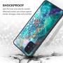 BENTOBEN Galaxy A51 Case, Slim Fit Glow in The Dark Shockproof Protective Hybrid Hard PC Soft TPU Bumper Cover Phone Cases for Samsung Galaxy A51 [NOT FIT Galaxy A51 5G Version], Mandala in Galaxy