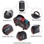 Zacro Bike Phone Mount Bags - Bicycle Front Frame Bag, Waterproof Bike Pouch Bag, Top Tube Frame Pannier Mobile Phone Touch Screen Holder Bike Bag with Headphone Hole for Smartphone Below 6 Inch