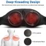 Neck Back Massager Cordless with Heat, Etekcity Rechargeable Shiatsu Massager for Women Men Gifts, Deep Tissue Massage for Neck Back Shoulder and Leg, Relax in Car Home Chair and Office