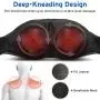 Neck Back Massager Cordless with Heat, Etekcity Rechargeable Shiatsu Massager for Women Men Gifts, Deep Tissue Massage for Neck Back Shoulder and Leg, Relax in Car Home Chair and Office Neck Back Massager Cordless with Heat, Etekcity Rechargeable Shiatsu Massager for Women Men Gifts, Deep Tissue Massage for Neck Back Shoulder and Leg, Relax in Car Home Chair and Office
