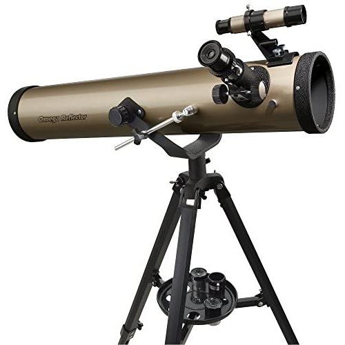 Educational Insights GeoSafari Omega Reflector Telescope, Telescope for Kids & Adults, Supports STEM Learning, Great to Explore Space, Moon, & Stars